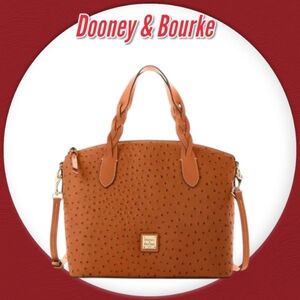 New Dooney & Bourke Brown Leather Stachel